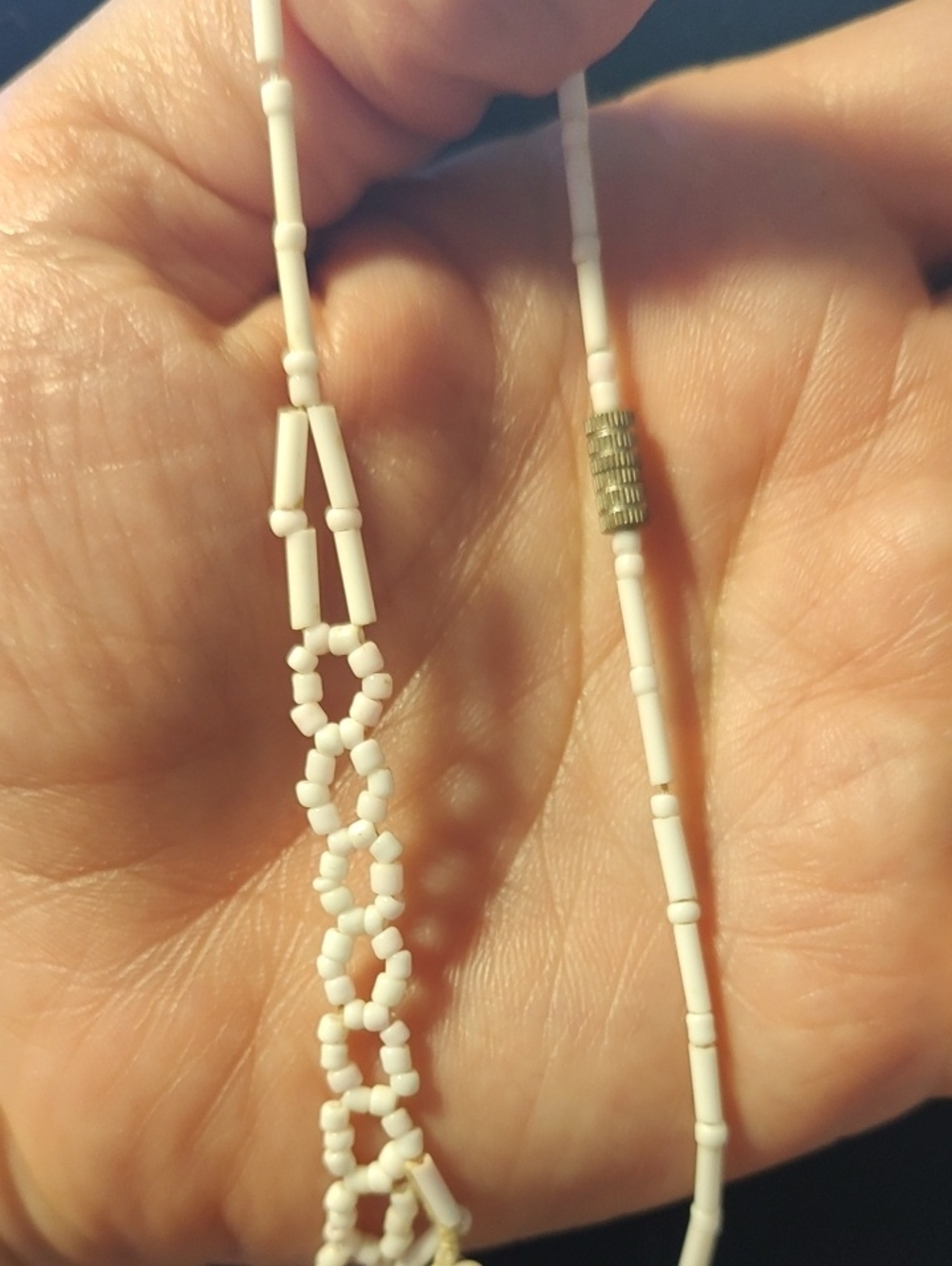 Bead Fringe Necklace - Picture 2 of 4